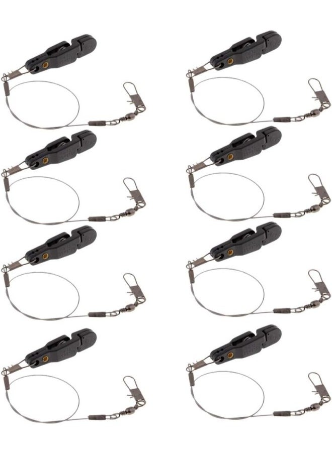 silvercnc 8pcs Downrigger Release Clip 12 Leader u0026 Cannonball  - Image 3