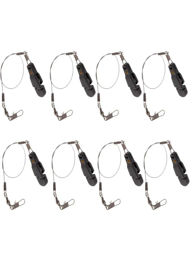 silvercnc 8pcs Downrigger Release Clip 12 Leader u0026 Cannonball  - Image 1