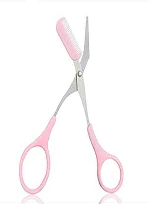 Women's Eyebrow Trimmer Comb And Scissors - Lqdd070