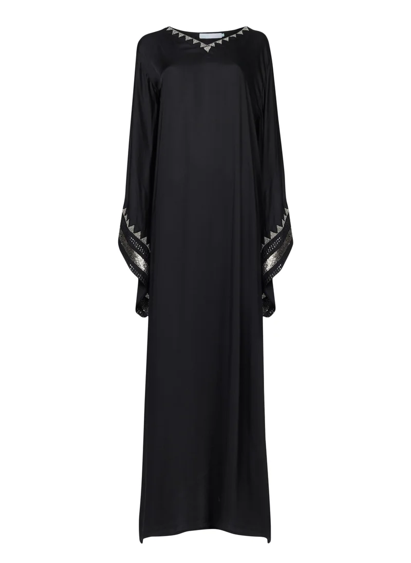 leem  Limited Edition - Embroidered Kimono Sleeve Kaftan for Women | Best Price UAE