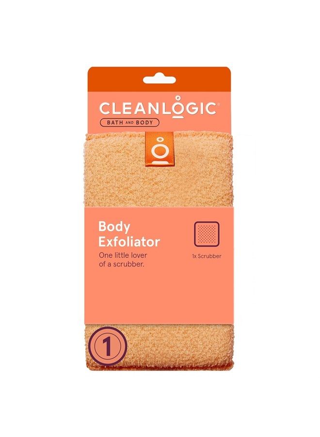 cleanlogic Small Exfoliating Body Scrubber, 1 Count - Image 1