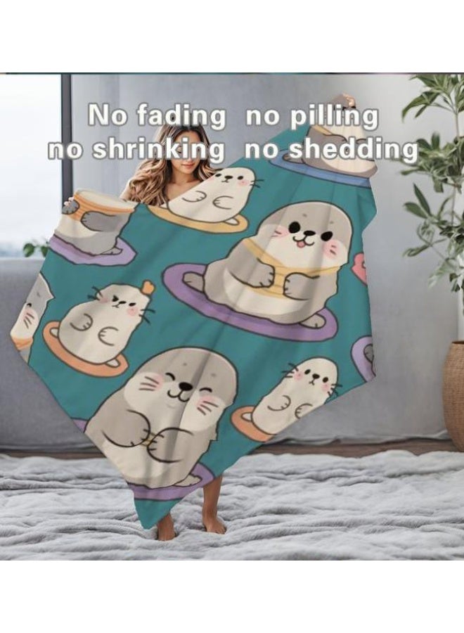 general Children's or student cartoon flannel thin blanket (warm and comfortable, suitable for sleep, games) 100cm*150cm - Image 1