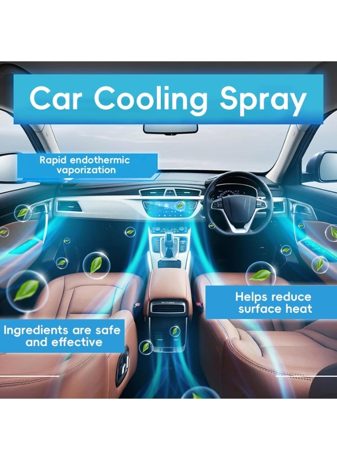 Homonth Car Cooling Spray for Hot Weather – Rapid Cooling Mist Spray for Car and Skin, Lightweight and Portable Refreshing Cooling Mist for Summer, Protective & Quick Cooling - Image 3