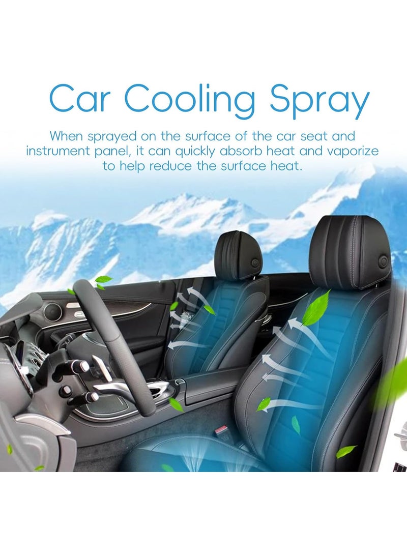 Homonth Car Cooling Spray for Hot Weather – Rapid Cooling Mist Spray for Car and Skin, Lightweight and Portable Refreshing Cooling Mist for Summer, Protective & Quick Cooling - Image 4