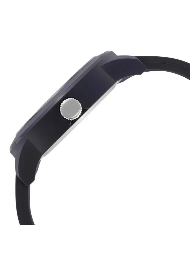 فاستراك Fastrack Space Rover Quartz Analog Unisex Watch With Black Dial Black Colour Silicone Strap