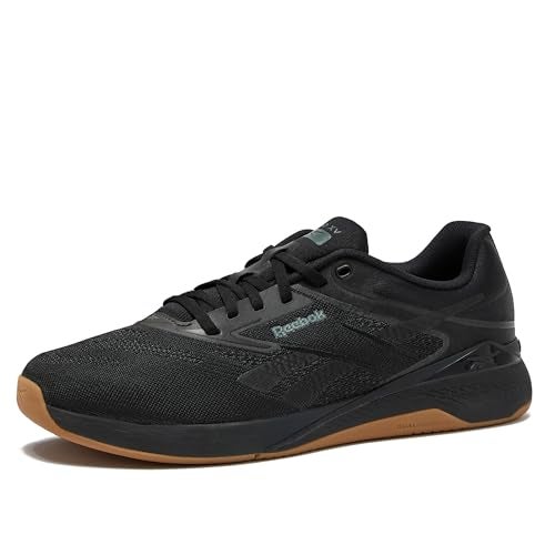 Reebok Nano X5 Mens Shoes, Cross Training Sneakers for Men, Black/Grey 5/Reebok Lee 3, 9 - Image 1
