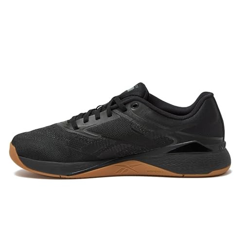 Reebok Nano X5 Mens Shoes, Cross Training Sneakers for Men, Black/Grey 5/Reebok Lee 3, 9 - Image 3