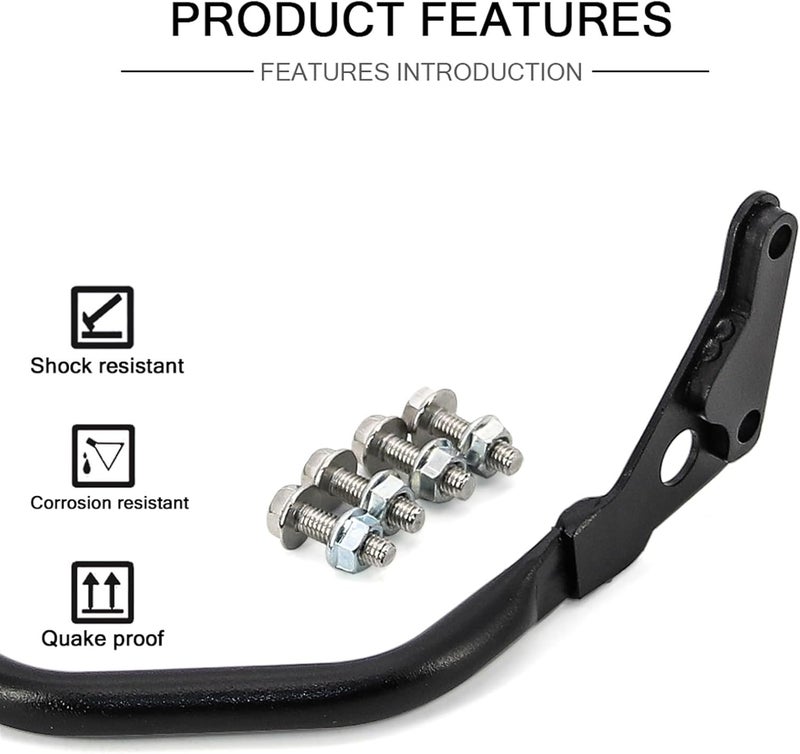 QASULER 12MM Motorcycle Phone Navigation Bracket - Image 4