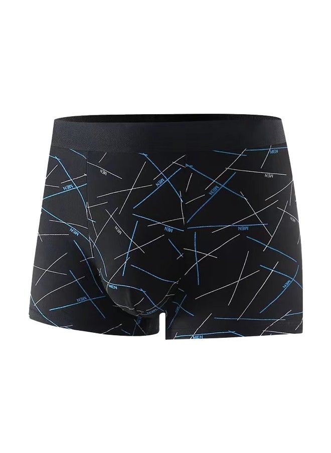 Zeemey - Zeemey 5 Pack Men’s Sort Boxer Briefs & Trunks,Breathable Stretch Cotton Moisture-Wicking Underwear,Modern Fit Low Rise - Image 1