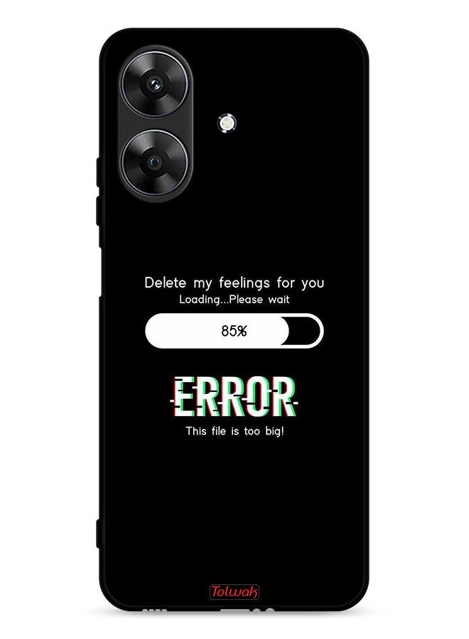 Tolwak Realme Note 60 4G Protective Case Cover Delete My Feelings For You - Image 1