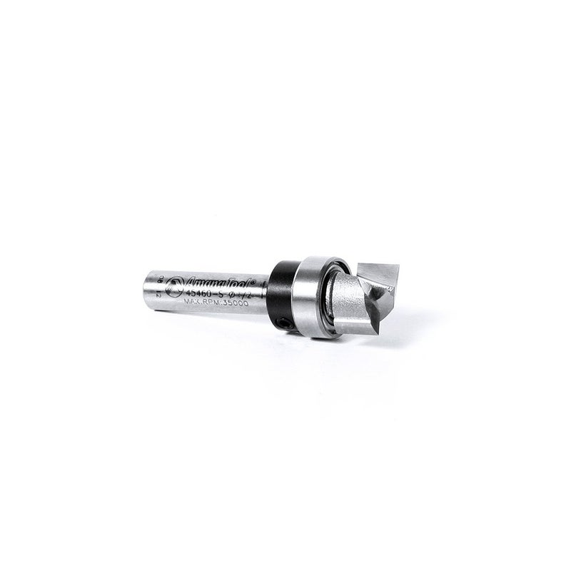 Amana Tool - 45460-S Carbide Tipped Flush Trim Plunge Template 1/2 Dia x 1/4" Sh - Image 3