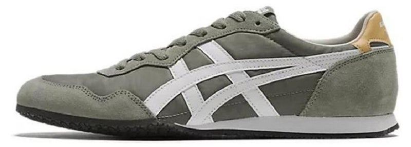 Onitsuka Tiger Serrano Men And Women Causal Athlesiure/Colorblock Sneakers Shoes Green/White - Image 1