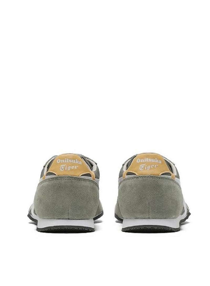 Onitsuka Tiger Serrano Men And Women Causal Athlesiure/Colorblock Sneakers Shoes Green/White  - Image 4