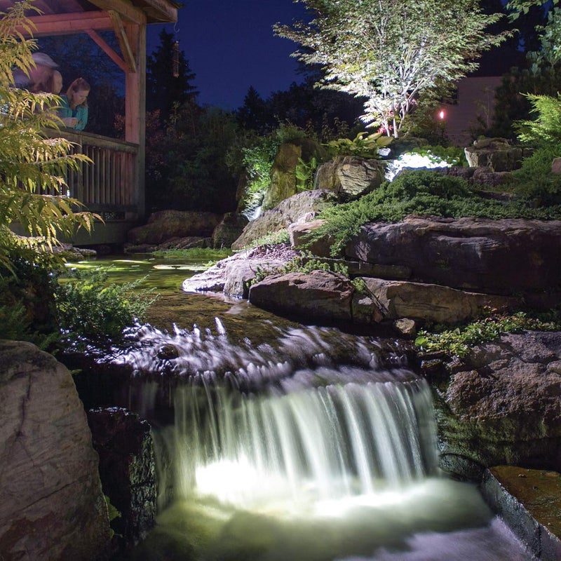 Aquascape Aquascape LED Color Changing Waterfall and Pond Up Light Waterproof Submersible 2Watt  84057  - Image 2