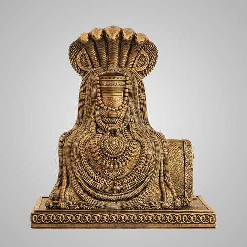 SILAII Tiruvannamalai Annamalaiyar Sculpture – Handcrafted Hindu Temple Idol | Lord Shiva Murti for Home, Office, Puja Décor | Spiritual Indian Art (1 FEET) - Image 1