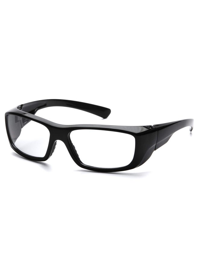 Pyramex Safety PYRAMEX SB7910D15 Pyramex Clear Safety Reader Glasses  Scratch-Resistant Black Frame  - Image 1