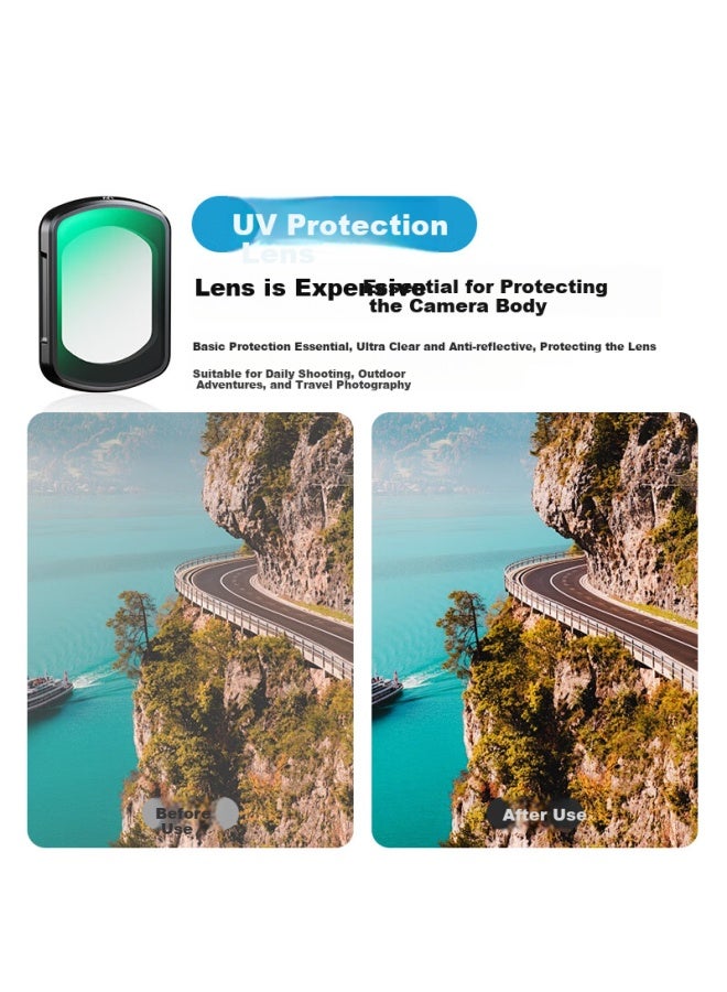 Youfes Yangfeisi Dji Pocket 3 Filter Set, Magnetic Dji Expansion Accessories, Uv Protection Filter, Cpl Polarizing Filter, Black Soft 1/4 Neutral Density Filter, Adjustable Nd Light Reducer - Image 3