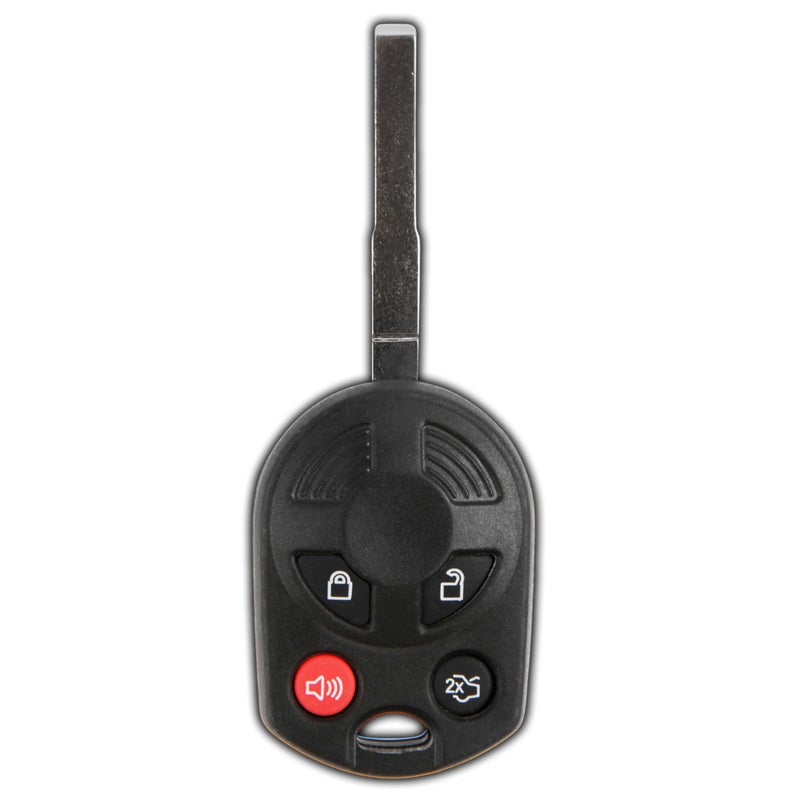 KeylessOption Key Fob for 2012 2013 2014 2015 2016 2017 2018 2019 2020 2021 2022 2023 2024 Ford Transit Mustang Fusion Lincoln Mercury Remote 4Button OUCD6000022 Programming Guide Included