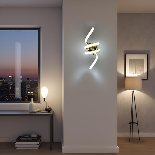 BrightLyt Wall Lamps for Bedroom/Living Room, Wall Lights for Home Decoration,Bathroom Mirror Side Lamps, Led Wall Lamps for Restaurants/Hotels/Cafe (3 in 1 Natural, Cool and Warm) - Image 5