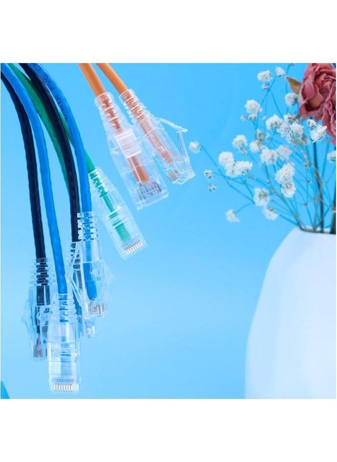 Generic Cat6a Ultra-six Gigabit Network Cable Utp Thin 1/3/5 M High-speed Computer Broadband Indoor Jumper-Color:Super Six 10 High Speed Without Freezing-Line Length:1.5  - Image 5