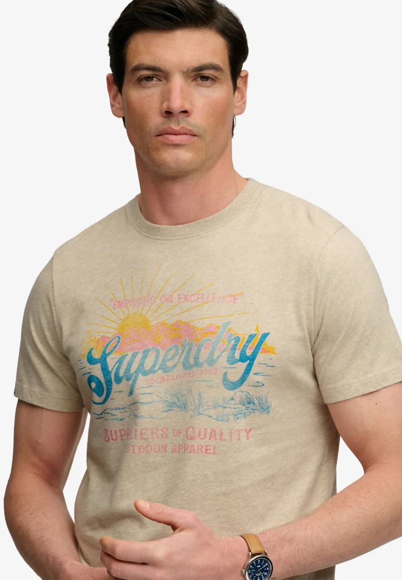 Superdry  Outdoors Mountain Relaxed T-Shirt for Men | Best Price UAE