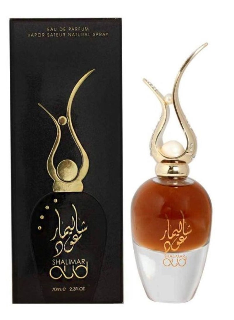 ارض الزعفران عطر شاليمار عود 70 مل