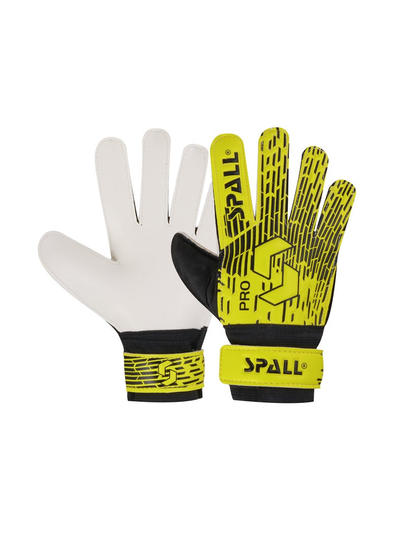 Spall Goal Keeper Gloves Strong Grip With Finger Spine Double Wrist Protection Prevent Injuries For The Toughest Saves Goalie Training Gloves - Image 1