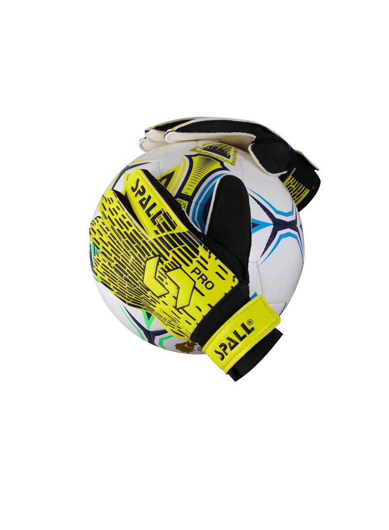 Spall Goal Keeper Gloves Strong Grip With Finger Spine Double Wrist Protection Prevent Injuries For The Toughest Saves Goalie Training Gloves - Image 3