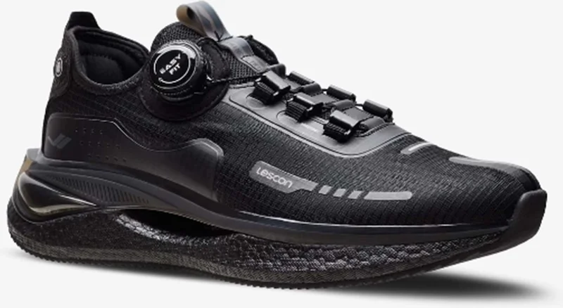 Lescon Lesco Scrool 2 A-Shock Foam Sneakers - Black - 41