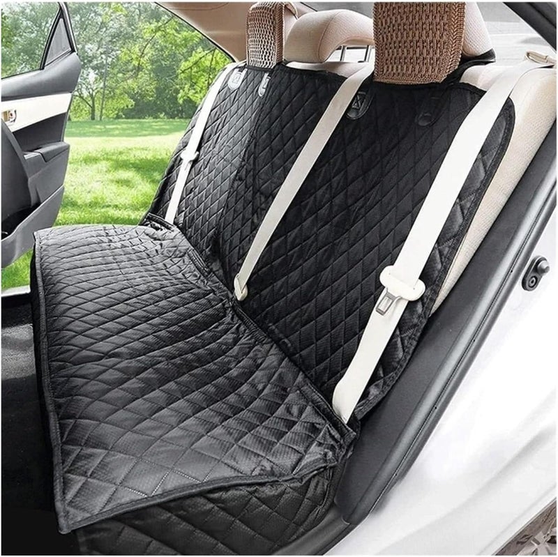 Dog Car Seat Cover Pet Travel Mattress Waterproof Protector with Middle Armrest for Dogs - Image 3