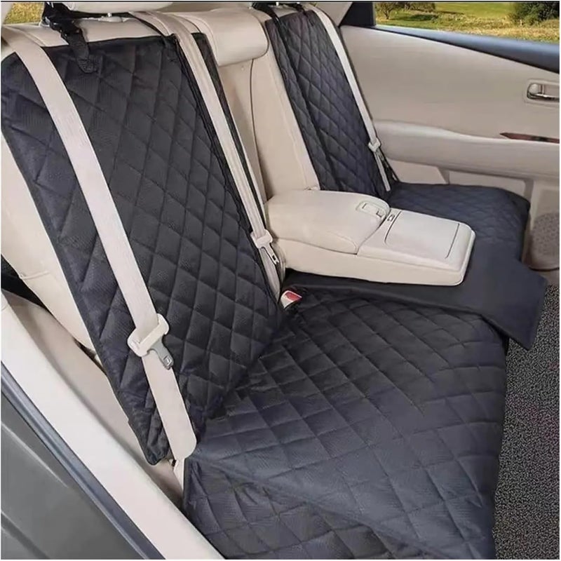Dog Car Seat Cover Pet Travel Mattress Waterproof Protector with Middle Armrest for Dogs - Image 2