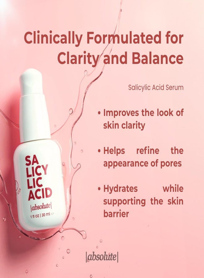 Absolute Salicylic Acid Serum 1% - Exfoliating Serum for Refined Pores & Smoother Looking Skin - Image 2