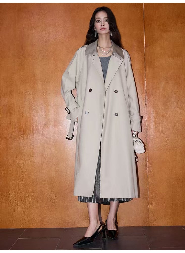 Loose trench coat - Image 1