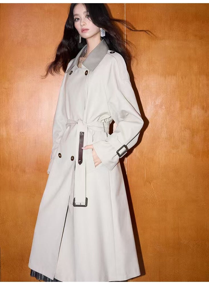 Loose trench coat - Image 4