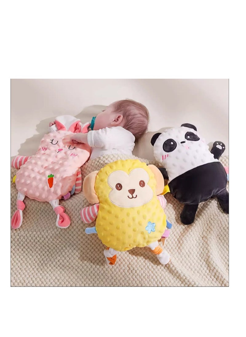 Moore Rabbit Baby Soothing Towel Soothing Doll for Infants and Young Children to Bite Plush Toy Doll  - Image 2