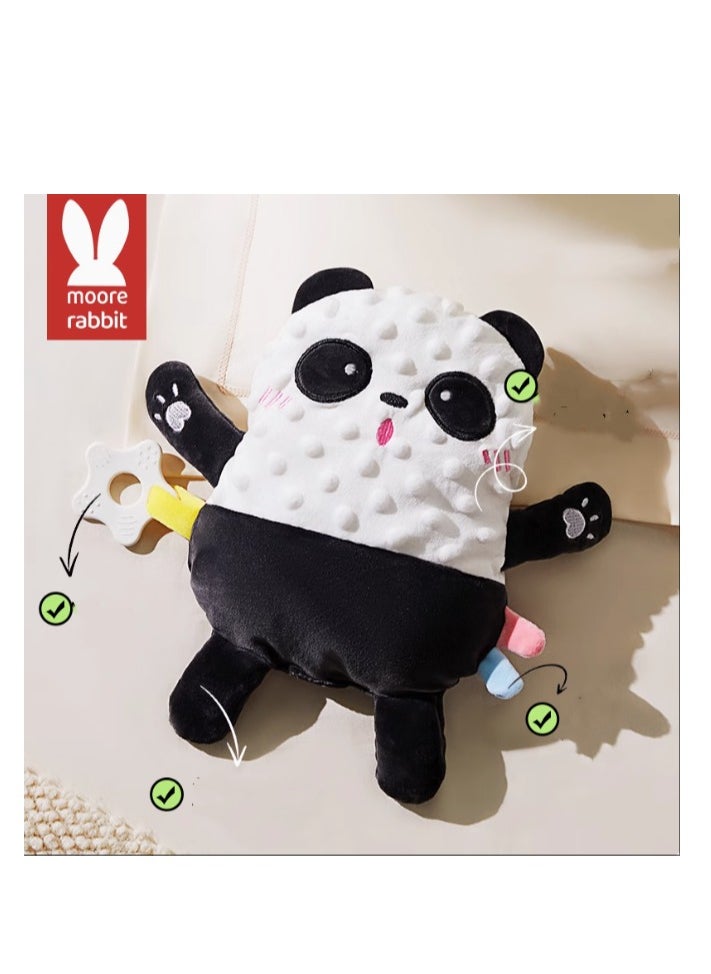 Moore Rabbit Baby Soothing Towel Soothing Doll for Infants and Young Children to Bite Plush Toy Doll  - Image 1