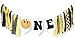 RTHPY One Happy Dude High Chair Banner Boy First Highchair Banner for 1st Birthday Decorations One Happy Dude Birthday Party Decorations Hippie Groovy High Chair Garland - Image 3