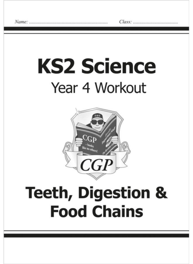KS2 Science Year 4 Workout Teeth Digestion Food Chains - Paperback