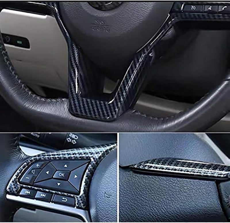 Wivplex Carbon Fiber Steering Wheel Cover Trim for Nissan - Image 3