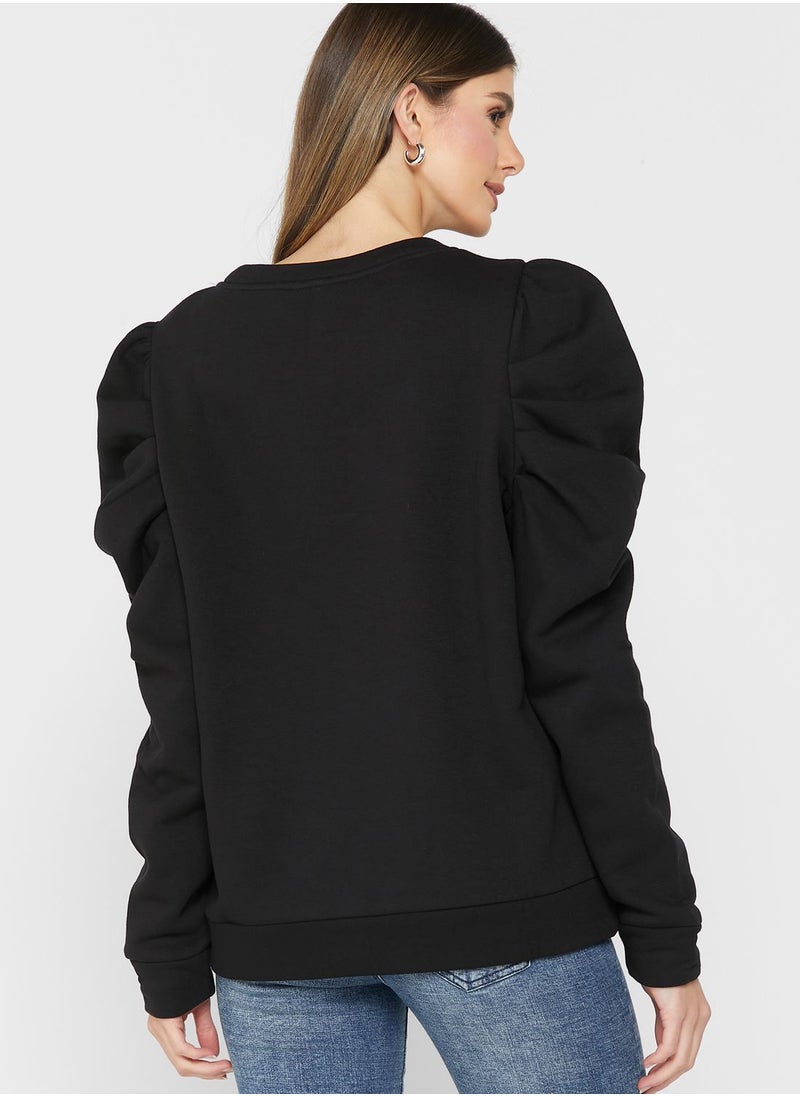 VERO MODA - Puffed Sleeve Top - Image 1