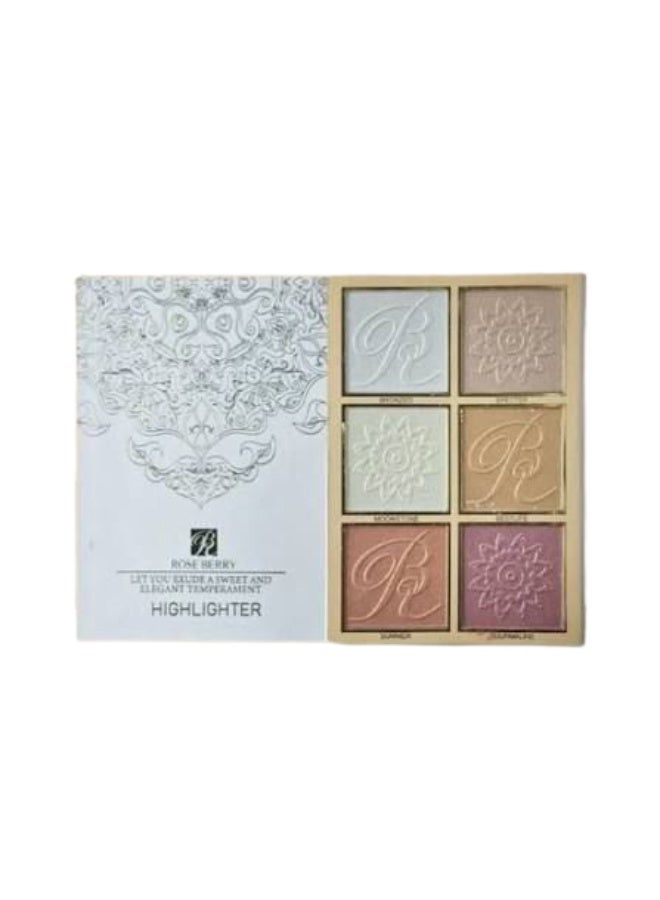 روز بيري مصحح حواجب - روج - كونتور كريمي - بلاشر - هايلايتر - ايشادو - Image 3