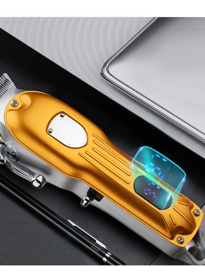 Professional Hair Clippers for Men, Hair Cutting Kit, Rechargeable Cordless Hair Clippers with  Display - Image 3