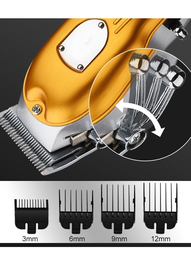 Professional Hair Clippers for Men, Hair Cutting Kit, Rechargeable Cordless Hair Clippers with  Display - Image 4