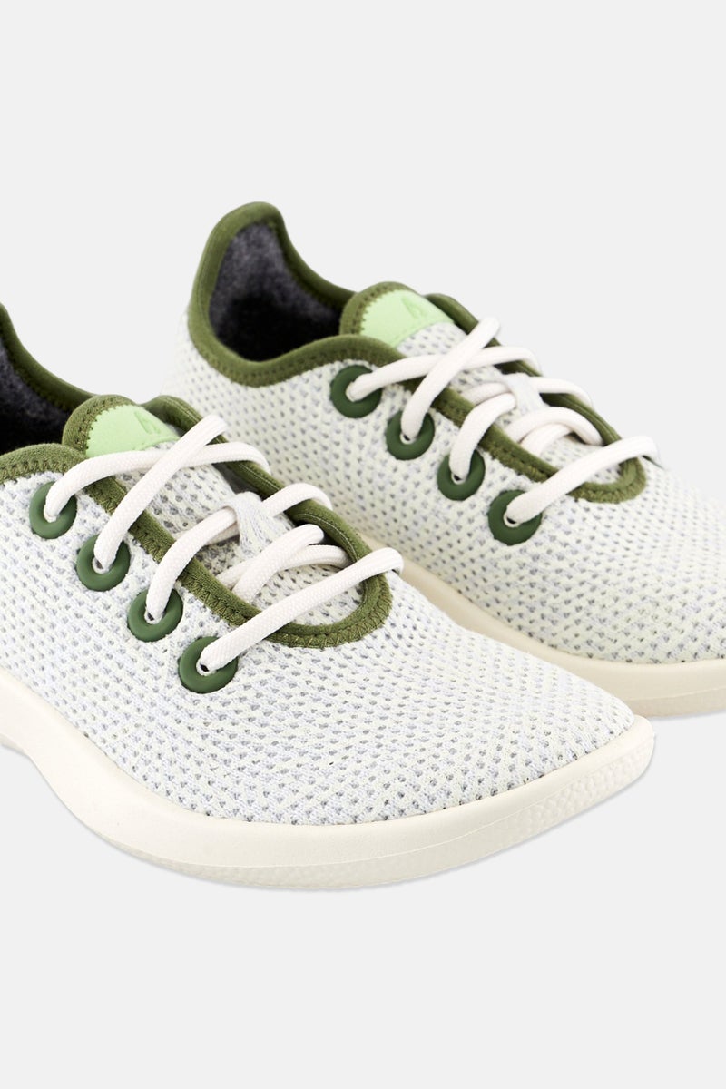 Allbirds Women Wide Lace Up Casual Shoes, White - Image 3