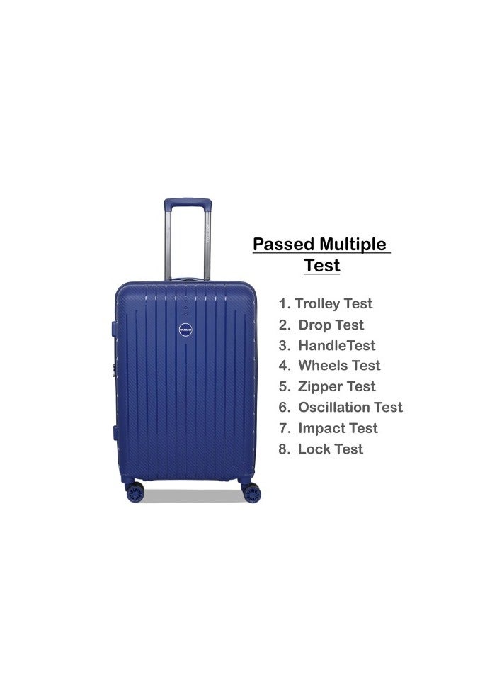 مجموعة حقائب سبينر - 3 قطع، مقاسات 20/24/28 بوصة، لون أسود - Image 4