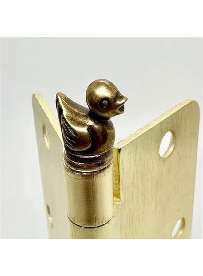 Hinge Head Home Decoration, 1/5PCS Vintage Animal Door Hinge Heads Decorative Topper, Mini Magnet Bronzed Animal Hinge Head Fun Door Hinge Pin Topper for Animal Lovers (Skull)  - Image 2