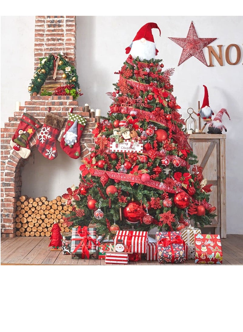 بامير شجرة عيد الميلاد نجمة الديكور العلوي شجرة عيد الميلاد نجمة علوية 27 سم نجمة خماسية زخرفة عيد الميلاد، شجرة عيد الميلاد توبر الديكور، عيد الميلاد زخرفة حزب ديكور المنزل. - Image 4