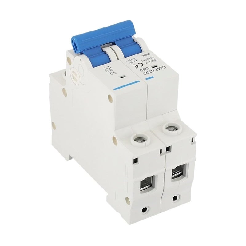 Circuit Breaker, 2P 1000V MCB Solar Mini Circuit Breaker Overload Protection Switch Photovoltaic PV(10a) - Image 5