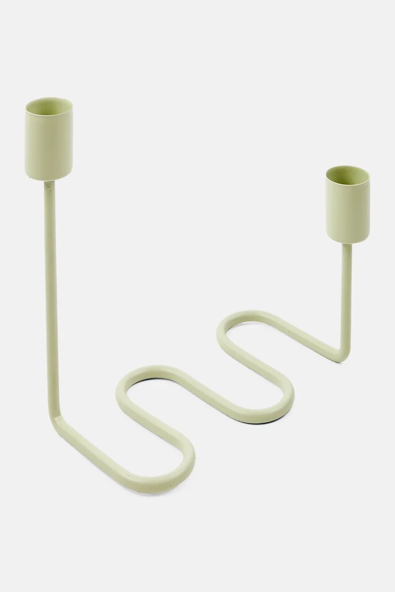 Muy Mucho Metal Candle Holder 17 x 8 x 15 cm, Assorted