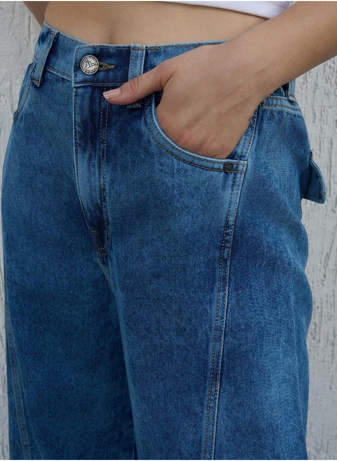 Hubberholme Indigo Jeans For Women  - Image 4